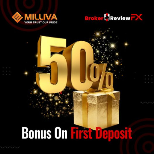 The finest FX broker offering a welcome bonus is Milliva. Customers of Milliva will receive a number of complimentary bonuses, including a 50% welcome bonus on the first deposit and a 30% incentive on subsequent deposits as a deposit bonus.