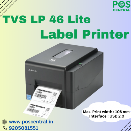 This printer is a reliable and efficient solution for businesses seeking seamless printing of barcodes. With its user-friendly design, this printer ensures easy operation. It boasts high-speed printing capabilities, allowing for quick and accurate barcode generation. TVS LP 46 Lite is equipped with advanced features, such as a large memory capacity and compatibility with different barcode formats. This enhances productivity and simplifies the printing process. Ideal for retail, logistics, and manufacturing environments it is a cost-effective and dependable choice for barcode printing needs. You can visit the POS Central India website to Buy TVS LP 46 Lite Barcode Printer Online at a reasonable cost with free shipping. https://www.poscentral.in/tvs-lp-46-lite-label-printer.html