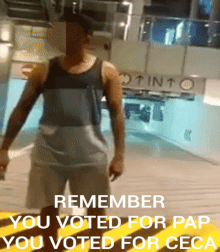 YOU VOTED FOR PAP