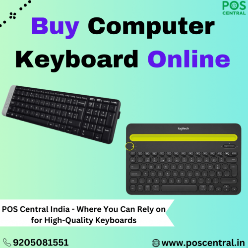 Keyboards are essential tools for computer users, offering a tactile and efficient way to interact with devices. They come in various styles, from classic to ergonomic, catering to diverse preferences. They are praised for their versatility, allowing users to type quickly and navigate seamlessly. For an excellent typing experience, many users turn to keyboards by POS Central India, a trusted brand known for quality and reliability. Whether for work or play, a good keyboard enhances the user experience, making it a fundamental accessory for any computer setup. You can visit the POS Central India website to Buy Keyboards Online at a reasonable cost with free shipping. Visit https://www.poscentral.in/computers/keyboards.html