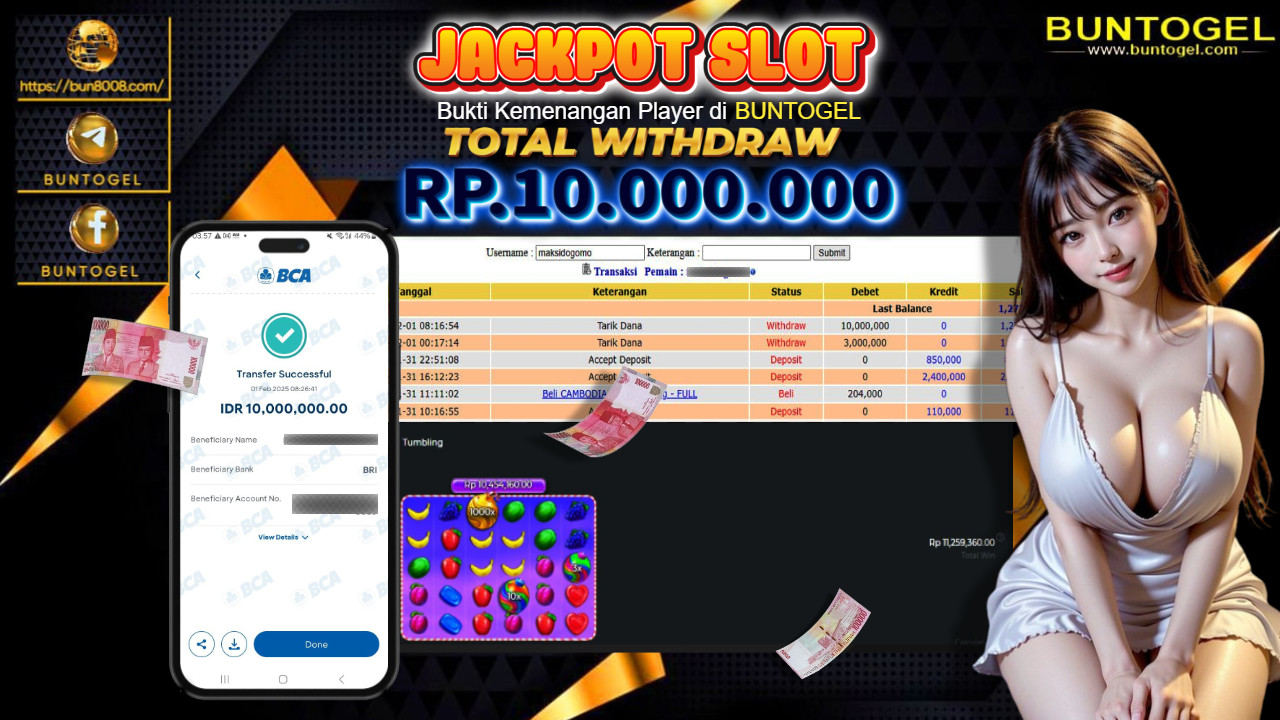BUKTI BAYAR BUNTOGEL