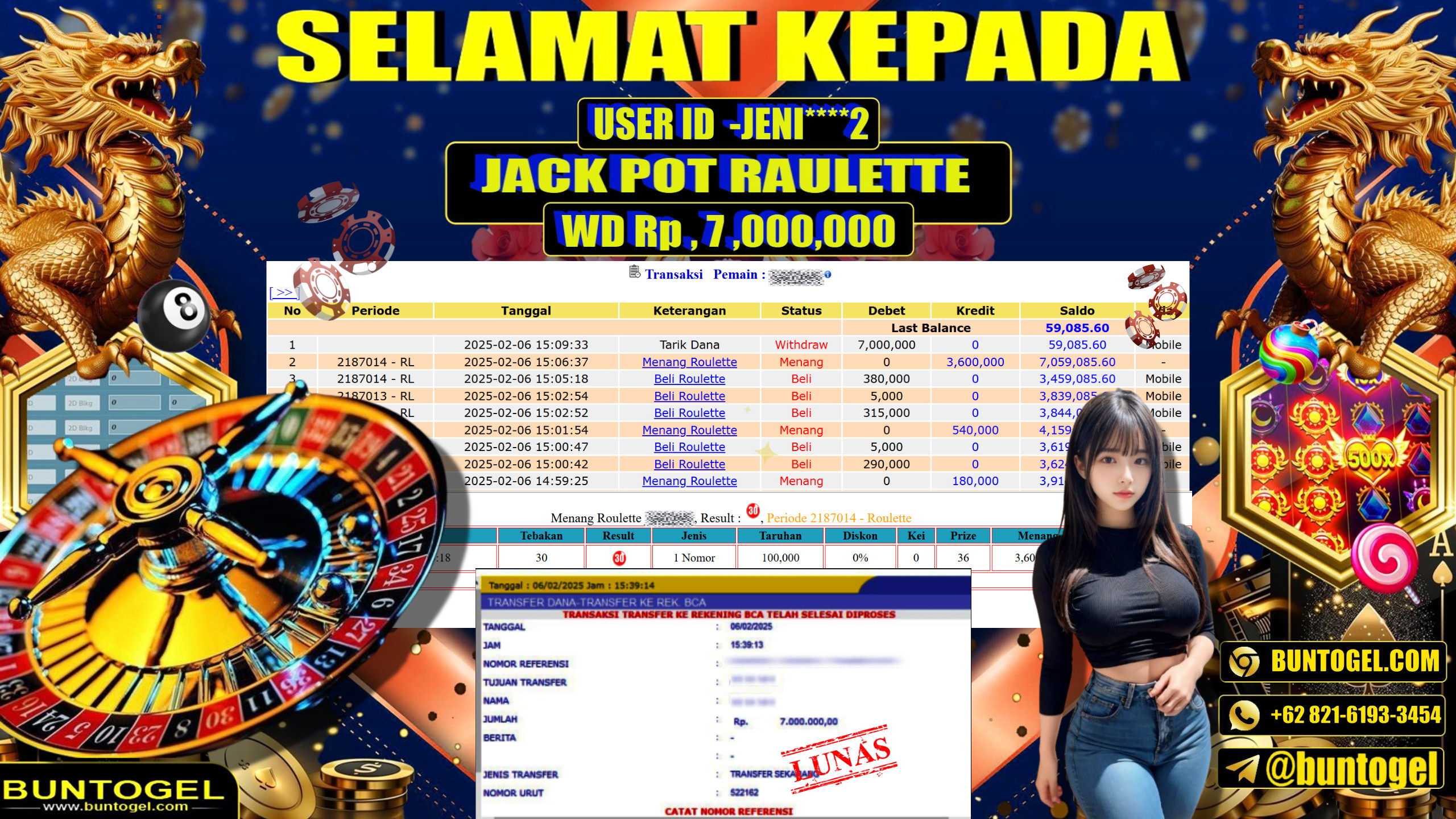 BUKTI BAYAR BUNTOGEL