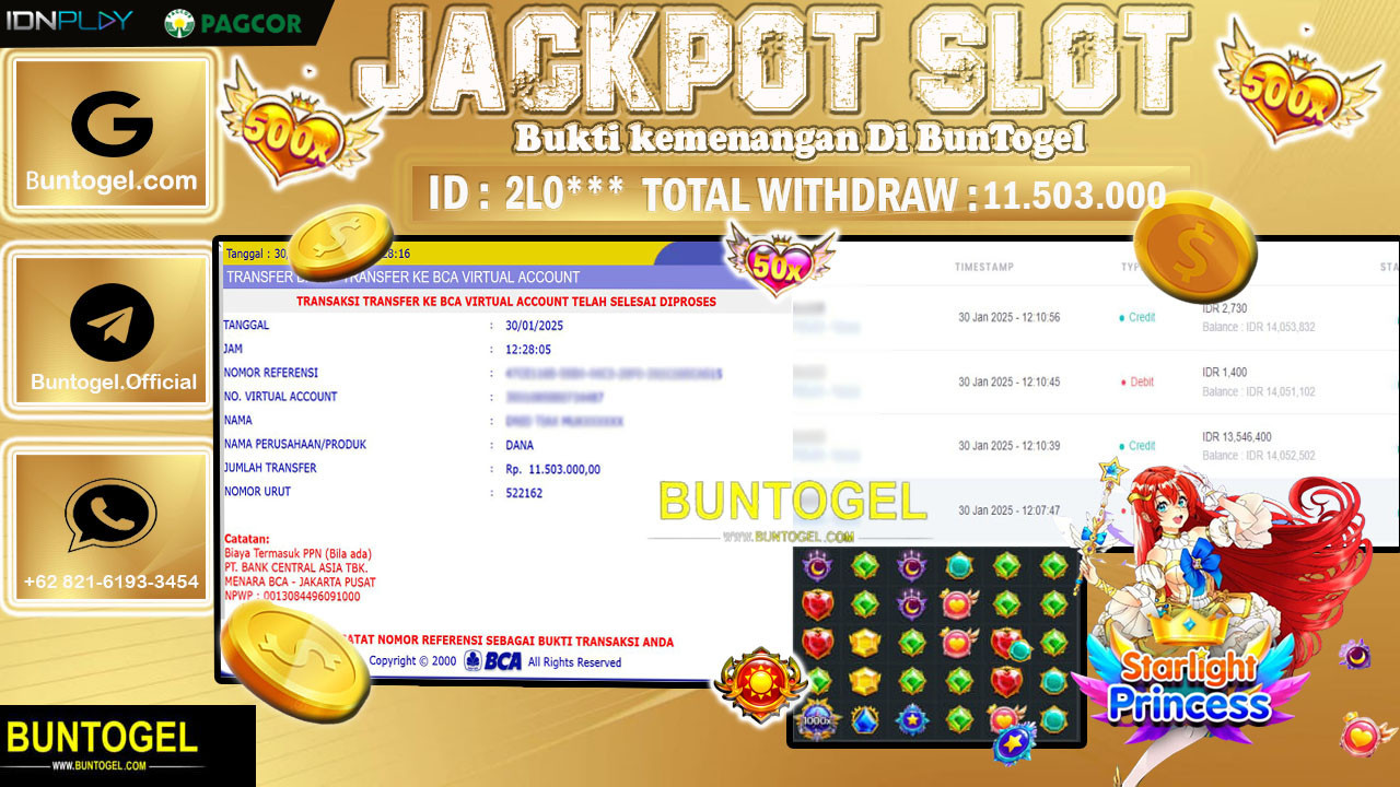 BUKTI BAYAR BUNTOGEL