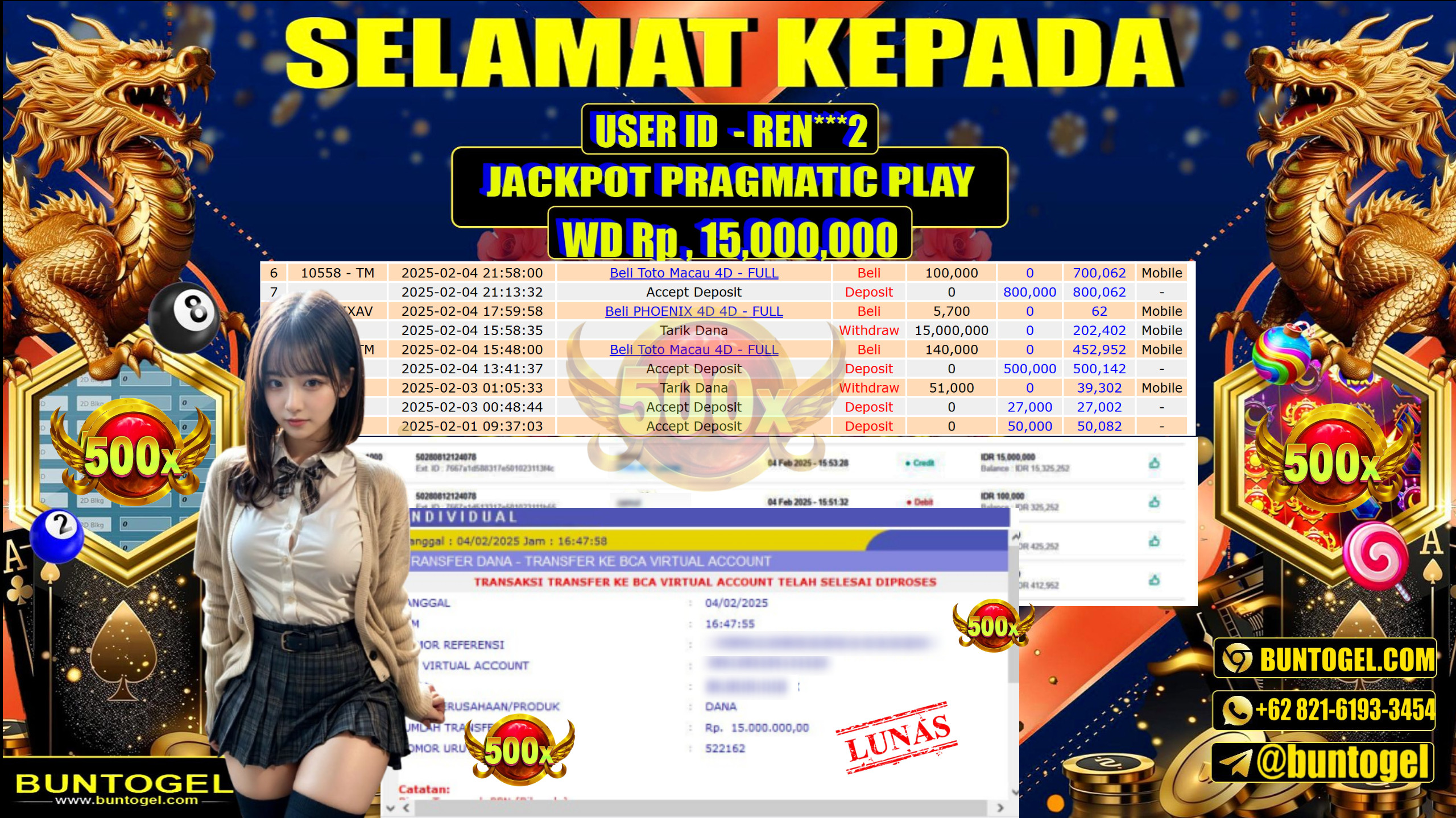 BUKTI BAYAR BUNTOGEL