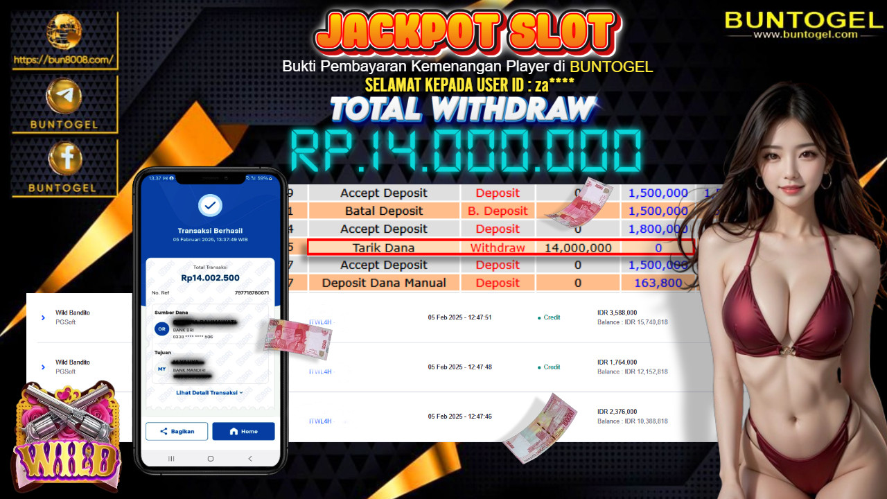 BUKTI BAYAR BUNTOGEL