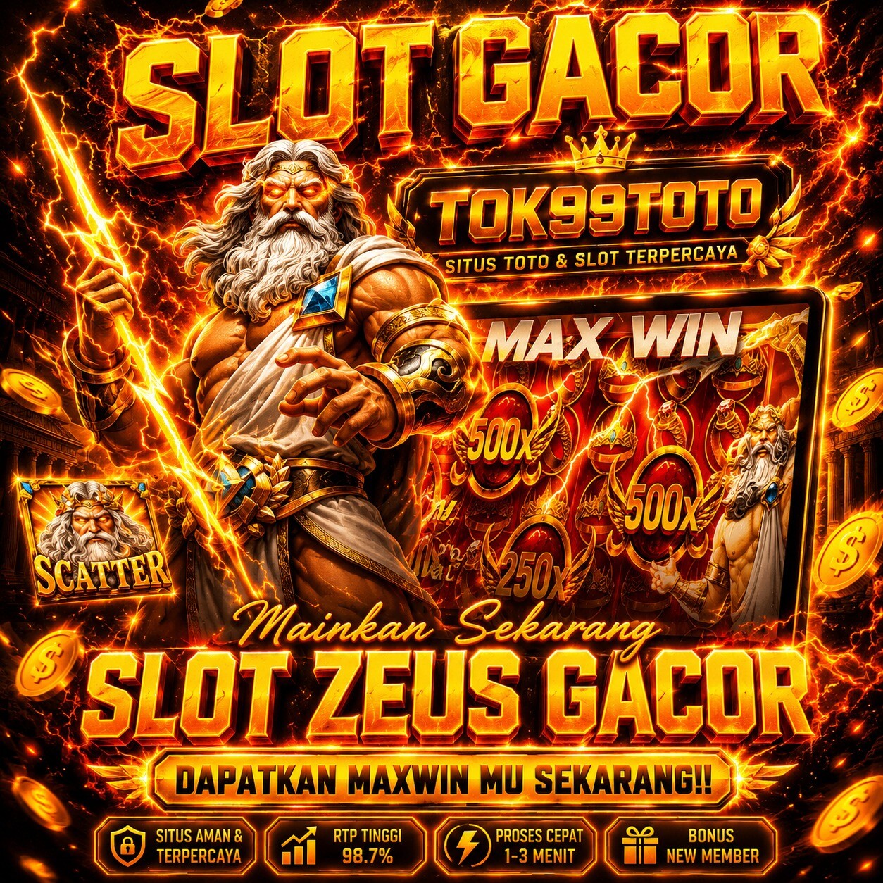 SLOT TOTO ⚡️ Link Alternatif Slot Toto & Bandar Togel Online Terbaik Hari Ini