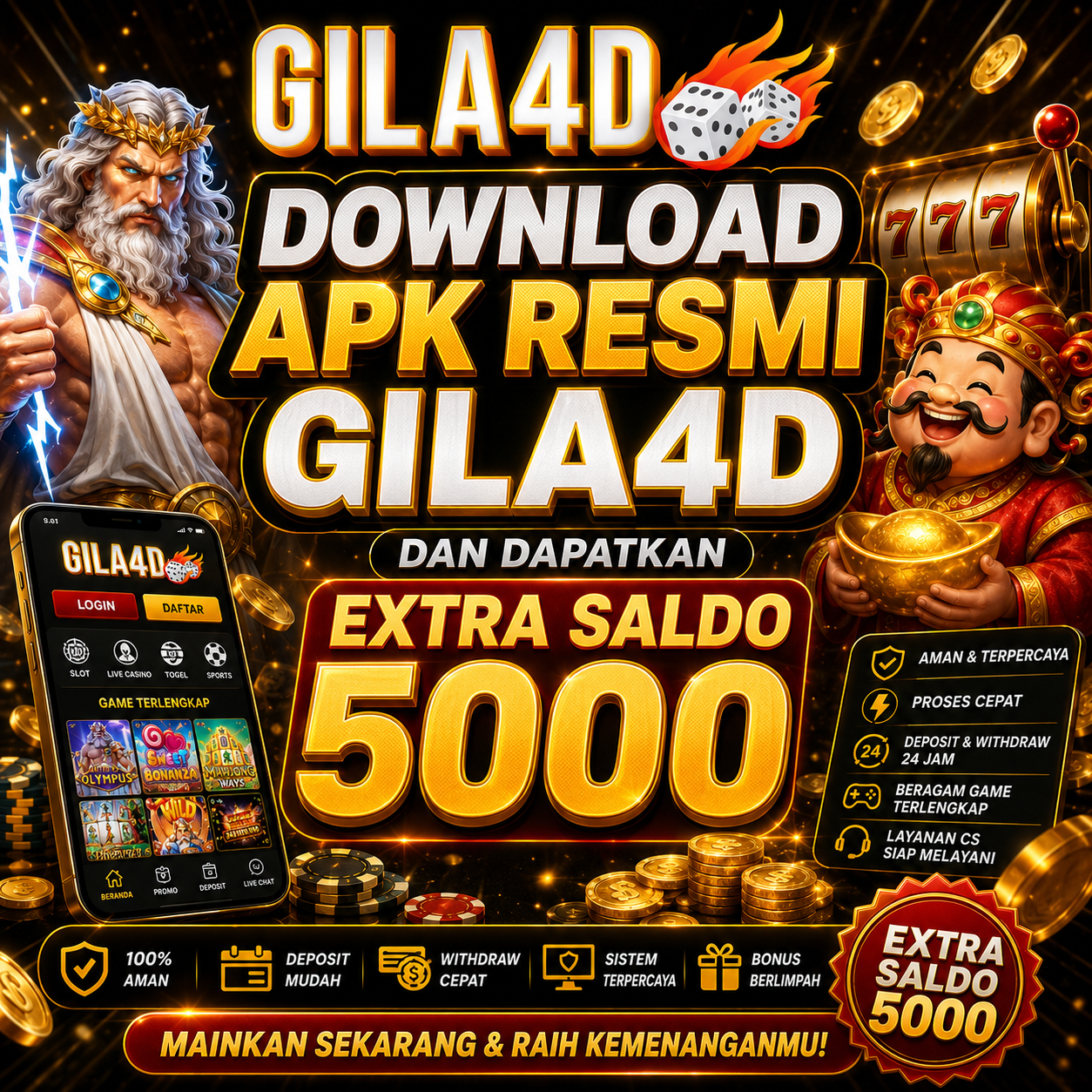 Aplikasi Resmi No 1 di Indonesia