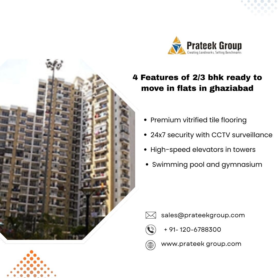 Searching for 2/3 BHK ready to move in flats in Ghaziabad? Prateek Grand Paeonia in Siddharth Vihar is one of the most preferred residential destinations for modern homebuyers and real estate investors. Offering spacious luxury apartments with premium interiors, landscaped green spaces, clubhouse, swimming pool, sports amenities, kids play zones, and 24x7 security, the project is designed for comfortable urban living. Its prime location near NH-24, Delhi-Meerut Expressway, Noida Sector 62, and Indirapuram ensures excellent connectivity to Delhi, Noida, and major business hubs. Ready-to-move flats are gaining high demand due to immediate possession, zero GST benefits, smart home features, gated community lifestyle, and strong future appreciation potential. Prateek Grand City also attracts professionals working in Noida and East Delhi because of its seamless connectivity and modern township infrastructure. If you are looking for luxury flats in Ghaziabad with high ROI, premium amenities, and family-friendly surroundings, Prateek Grand Paeonia is a top choice in the NCR real estate market.

#ReadyToMoveFlats #GhaziabadProperties #2BHKFlats #3BHKApartments #LuxuryHomes #SiddharthVihar #PrateekGrandCity #SmartHomes #GatedCommunity #RealEstateInvestment #NH24 #DelhiNCRProperties #PremiumApartments #NoidaExtension #ModernLiving #PropertyInvestment #LuxuryLifestyle #DreamHome #FlatsInGhaziabad #HighROIProperties

For more info visit us  https://prateekgroup.com/prateek-grand-city/grand-paeonia