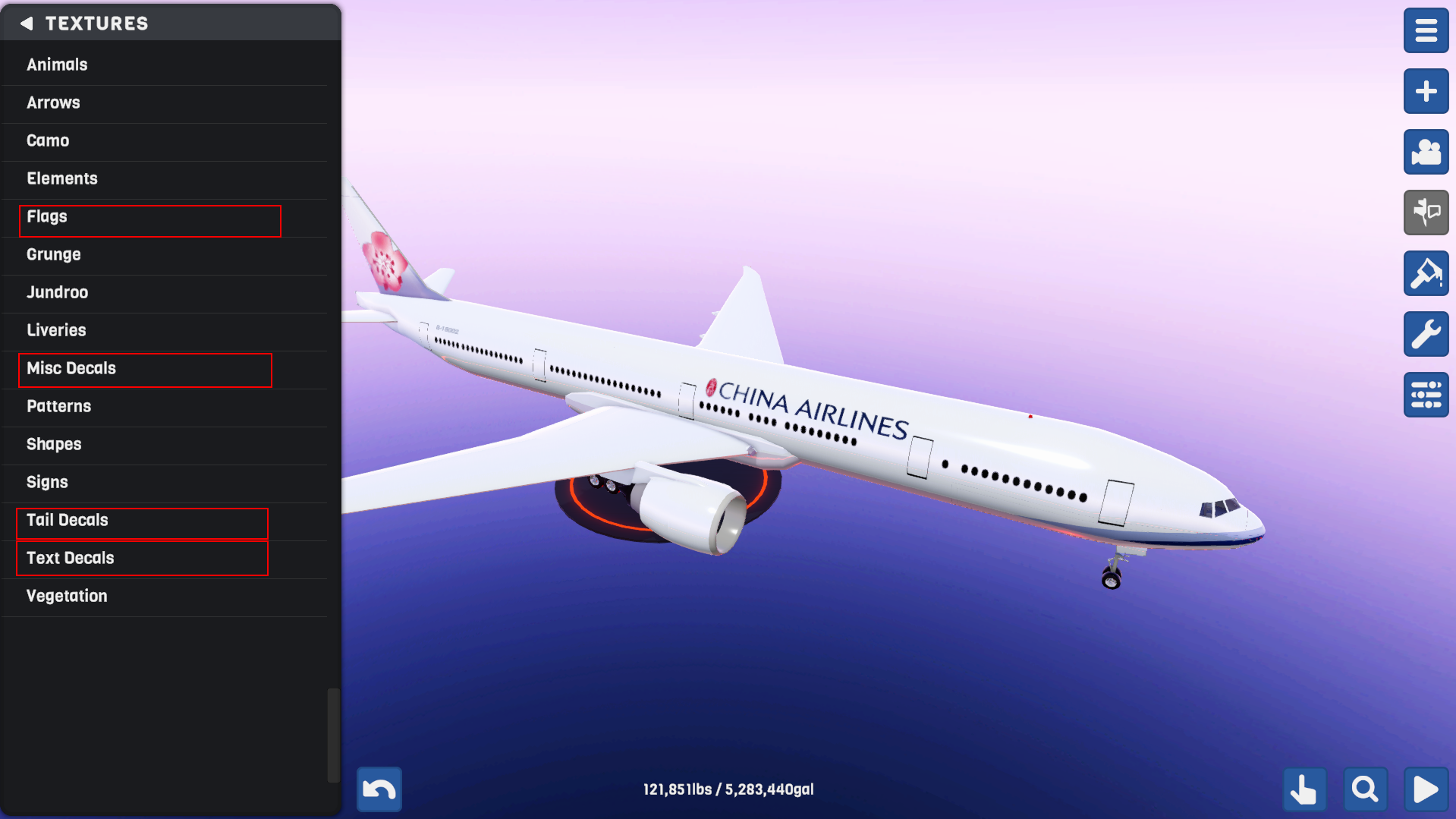 SimplePlanes | Airliner Decals Pack for Simpleplanes 2