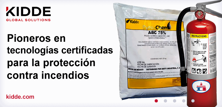 Banner Kidde Patrocinador de Todo Sobre Extintores