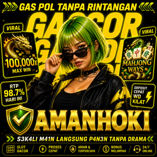 AMANHOKI # Situs Bandar Agen Link Gacor Terpercaya Gampang Menang Malam Hari Ini