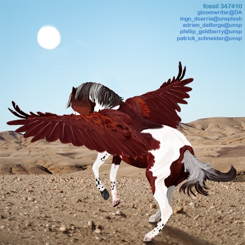 Desert Pegasus avatar by Fossil's Dreams