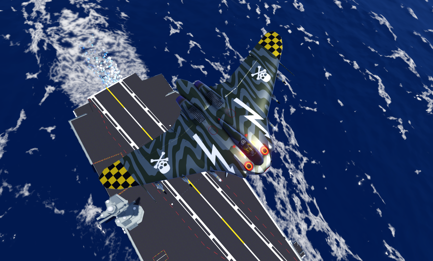 SimplePlanes | Skyte Flying Wing Fighter