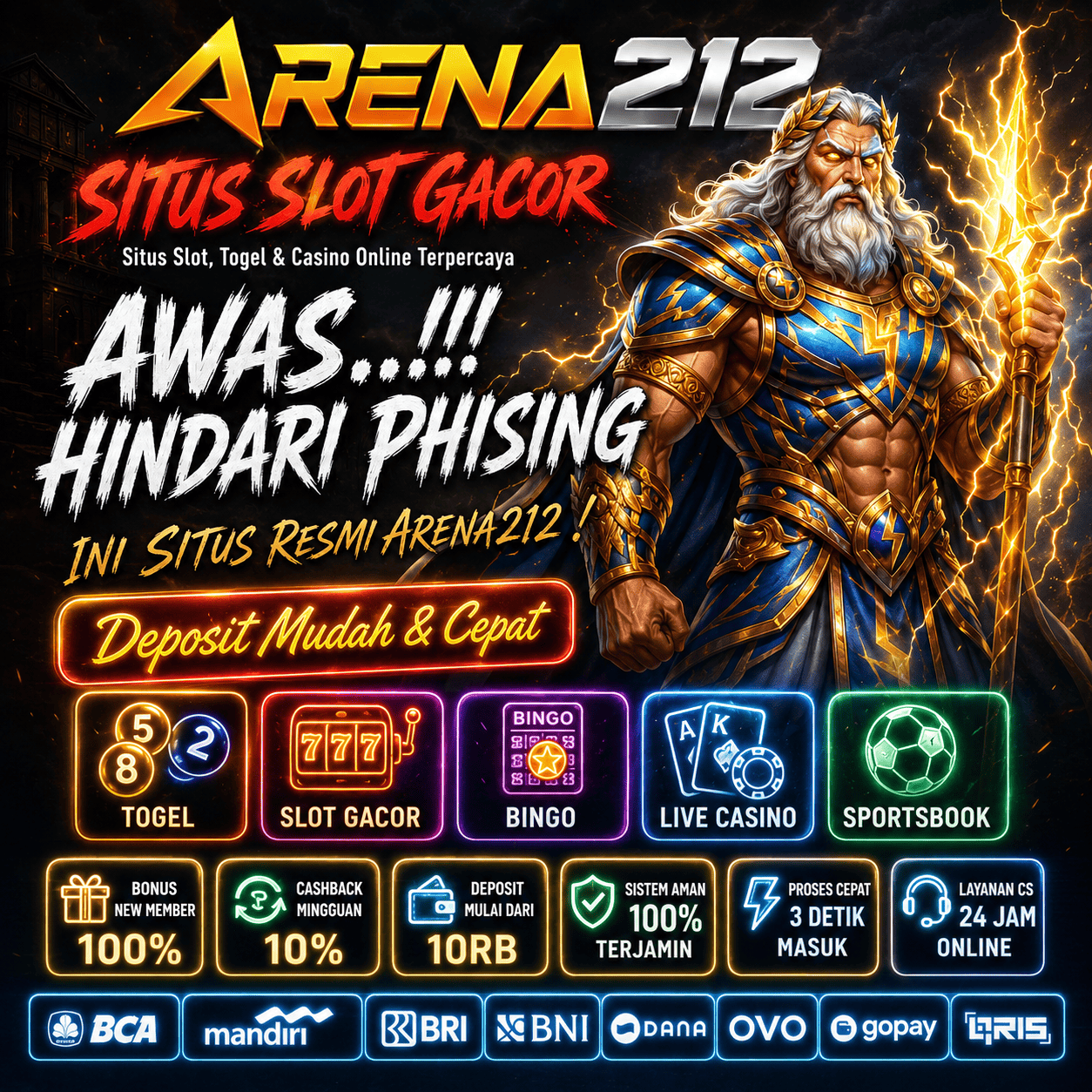 ARENA212 !%- Hindari Phising Ini Situs Resmi Login dan Daftar Arena212 Slot Gacor Terpercaya