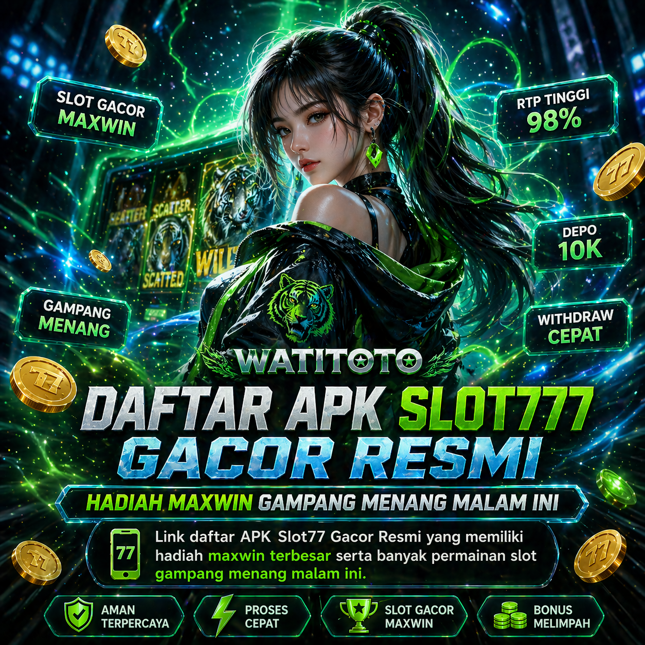 SLOT777: Akses Bandar Slot 777 Resmi APK Slot Maxwin Anti Rungkat Hari Ini