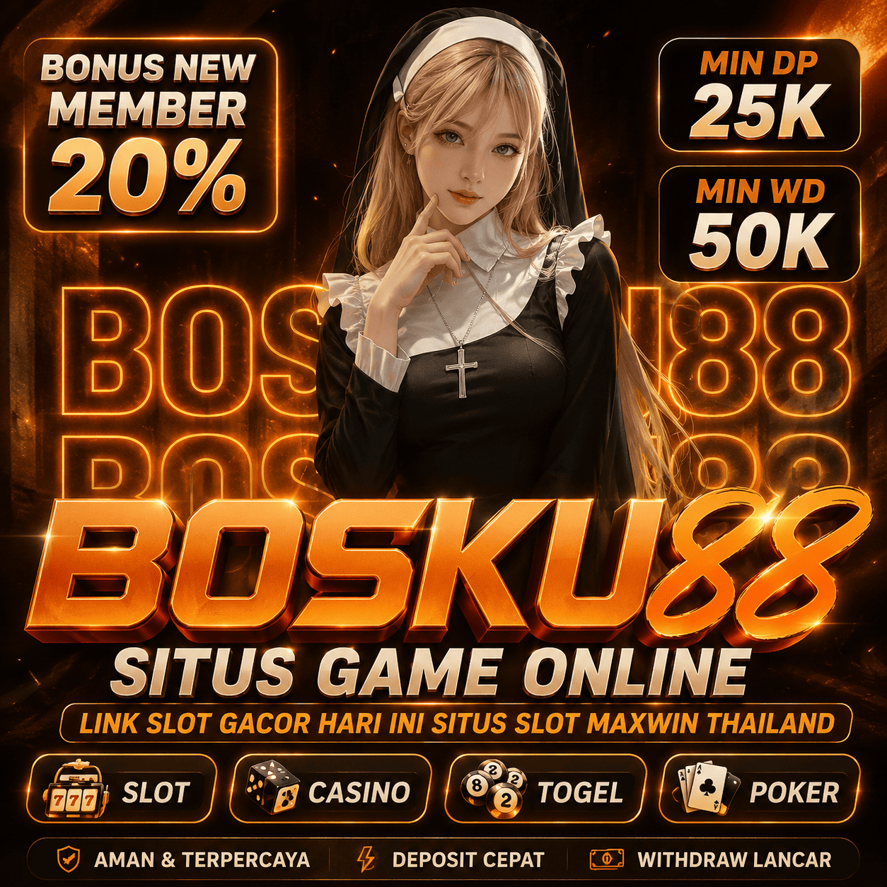 BOSKU88 ☮︎ Amazing Free Spin Features On Every Machine