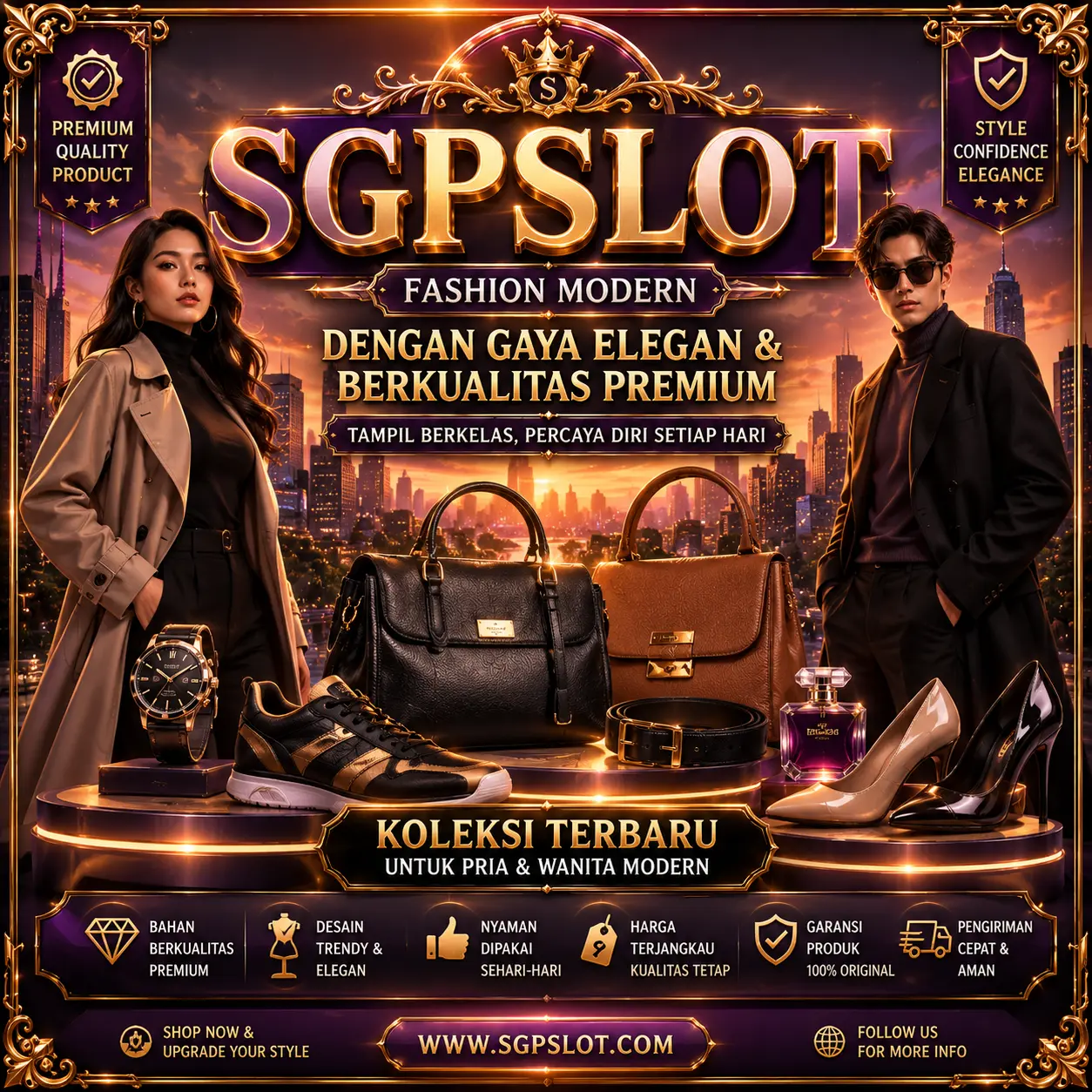 SGPSLOT | Fashion Modern dengan Gaya Elegan & Berkualitas Premium