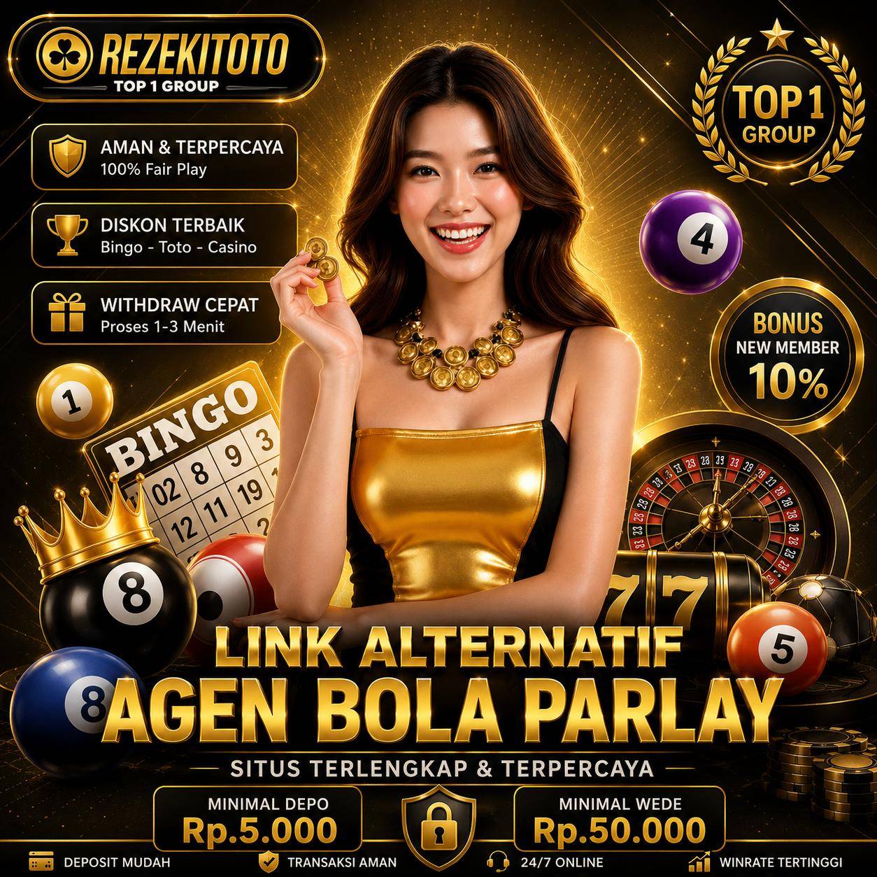 Rezekitoto: Agen Bola Parlay Resmi untuk Penggemar Taruhan Online by Hey siriusly