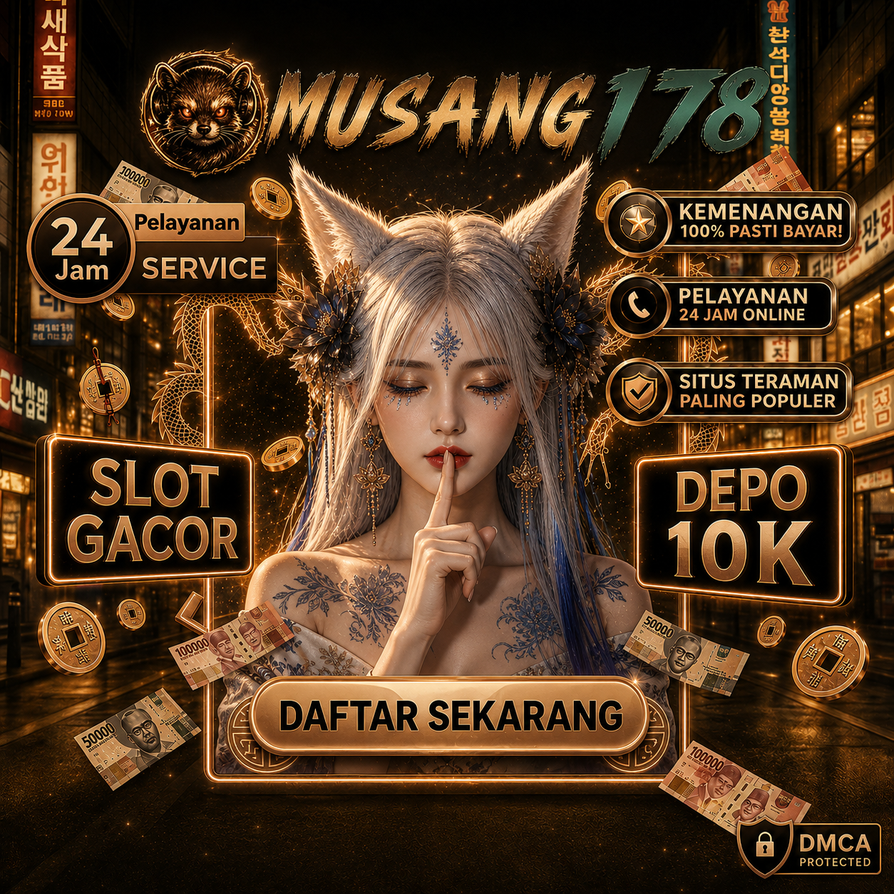 MUSANG178 : Situs Slot Resmi Bandar Toto 4D & Situs Togel 4D Terbaru