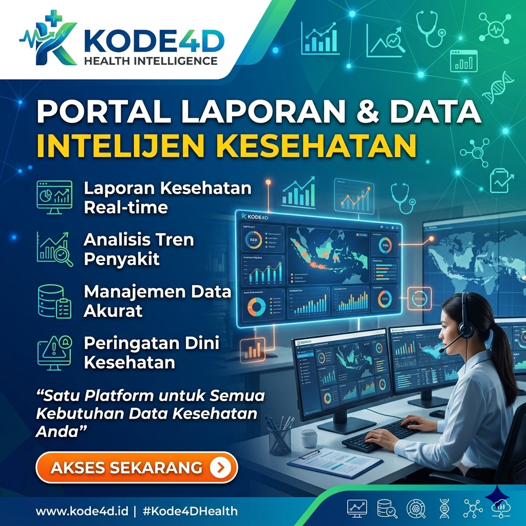 KODE4D = Situs Resmi Portal Laporan & Data Intelejen Kesehatan