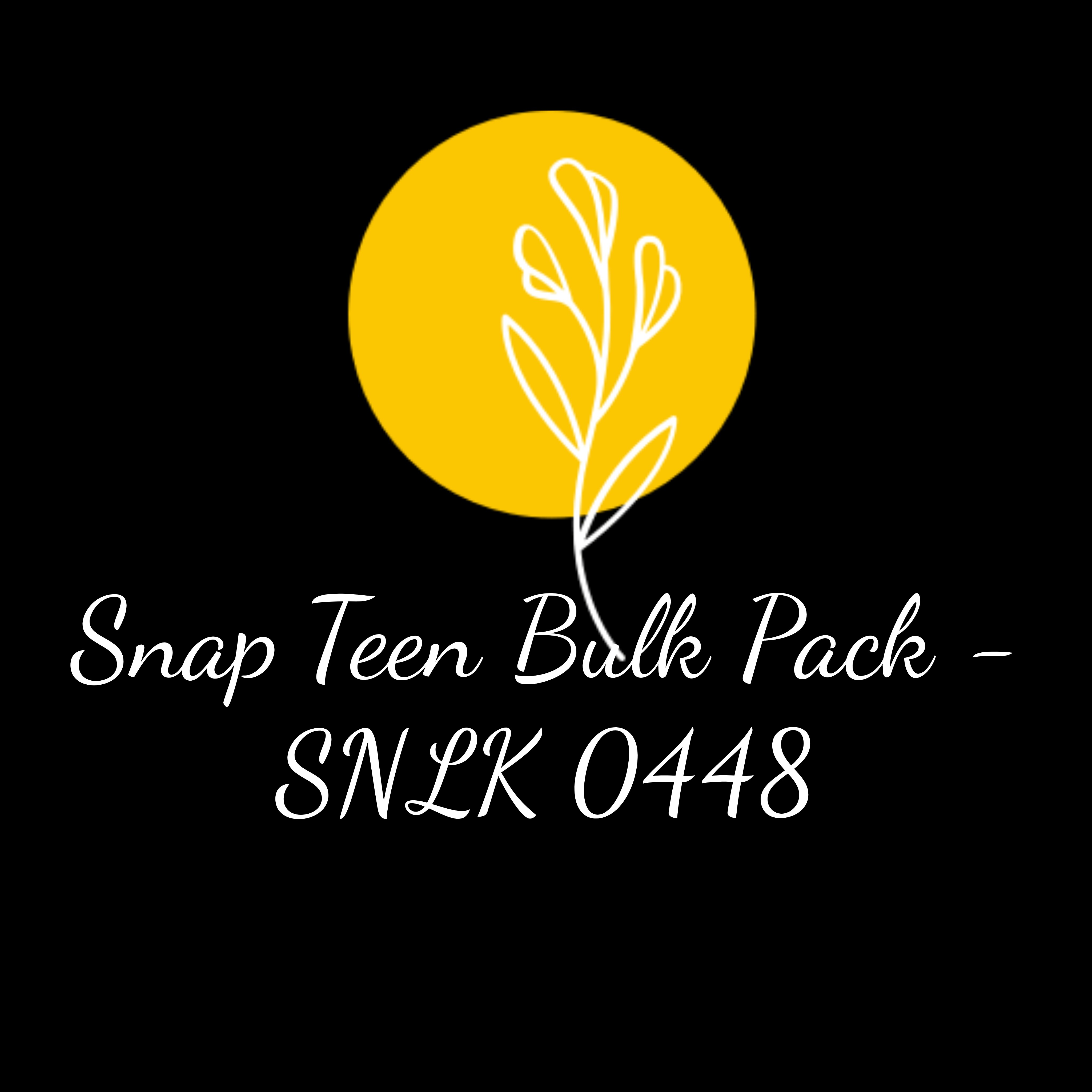 Snap Teen Bulk Pack - SNLK 0448