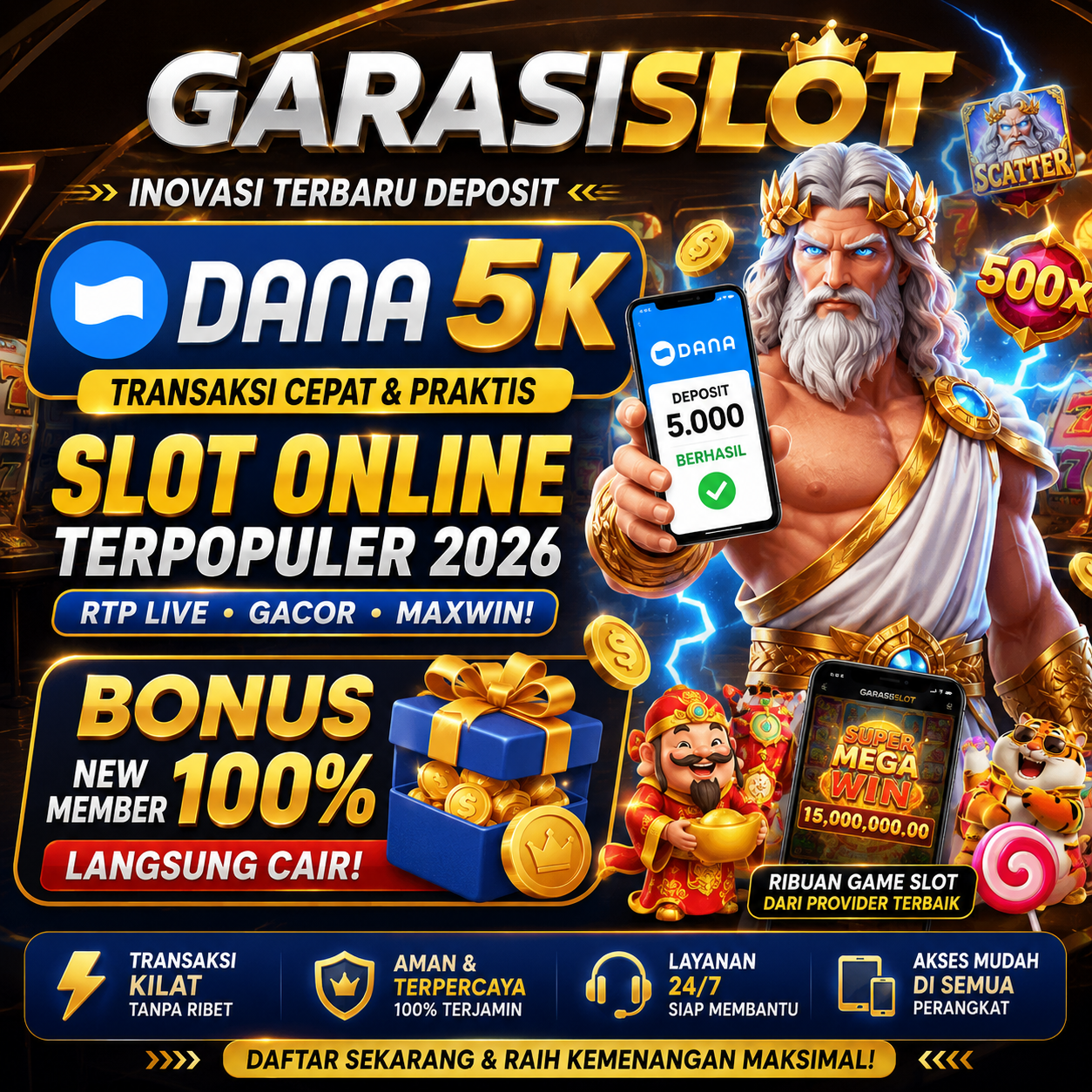 GARASISLOT | Inovasi Deposit DANA 5K & Slot Online Terpopuler 2026 gioboutiqueweb