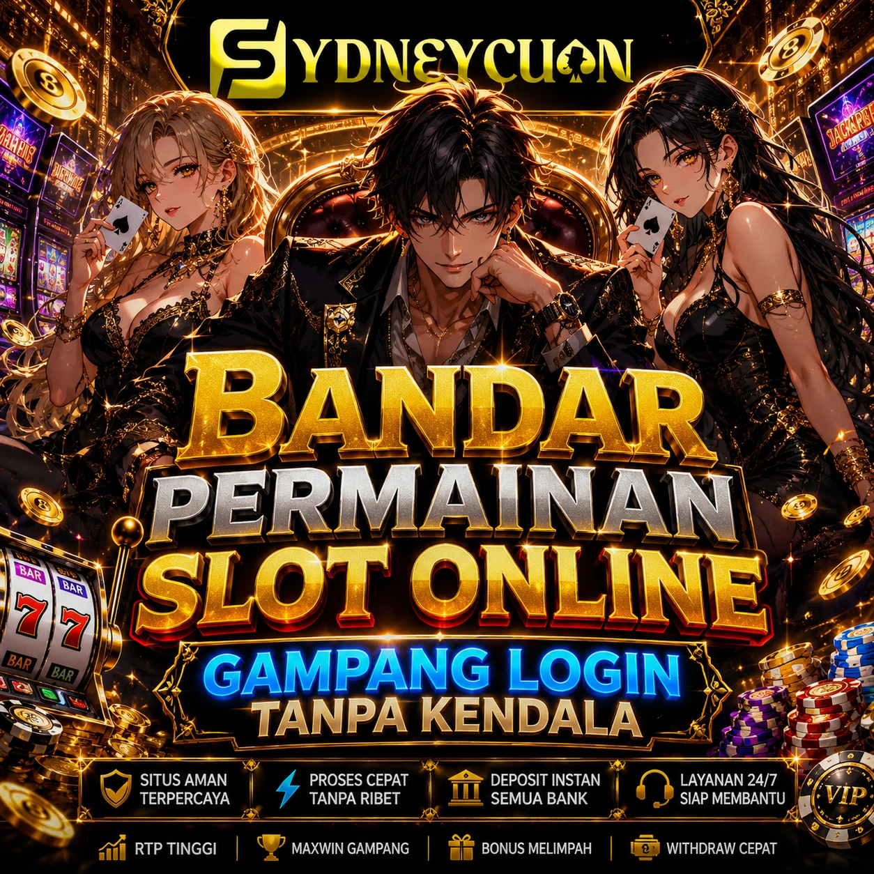 SYDNEYCUAN Bandar Permainan Slot Online Gampang Login Tanpa Kendala