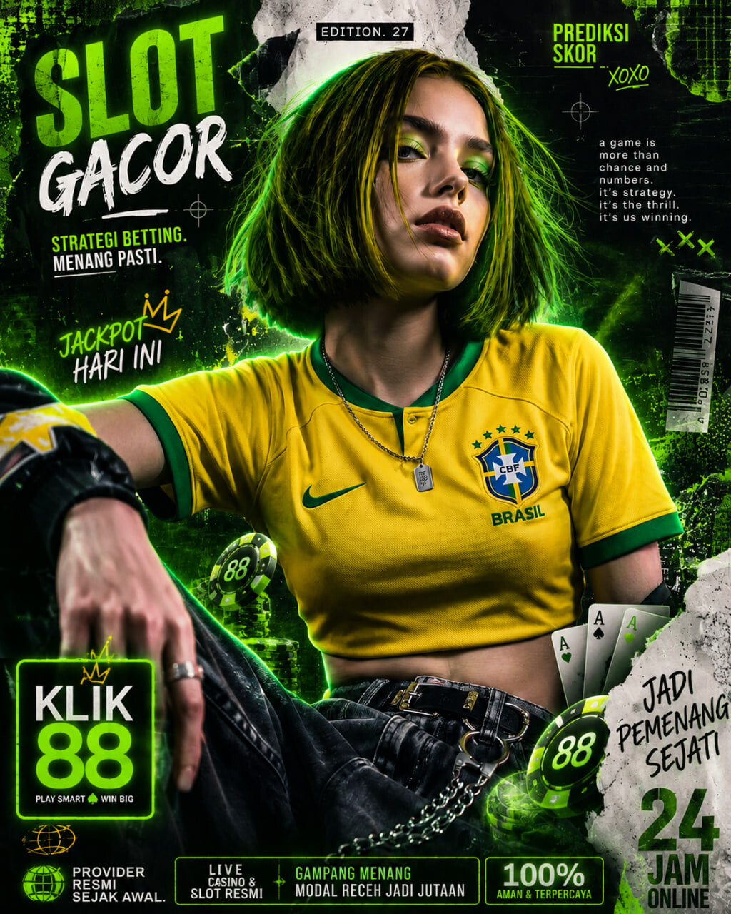 KLIK88>> Live Casino & Slot Resmi Gampang Menang Modal Receh Jadi Jutaan Hari Ini 2026