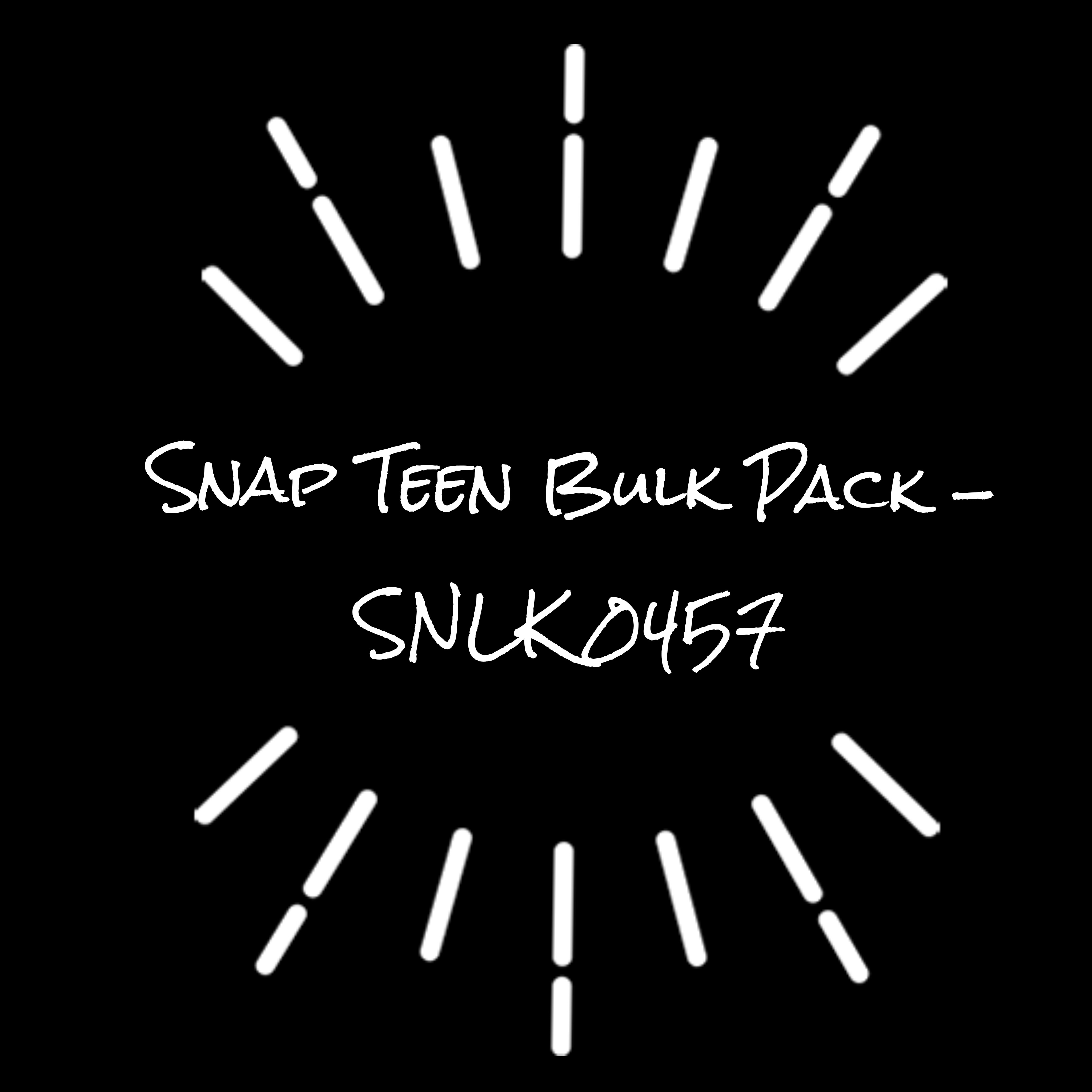 Snap Teen Bulk Pack - SNLK 0457