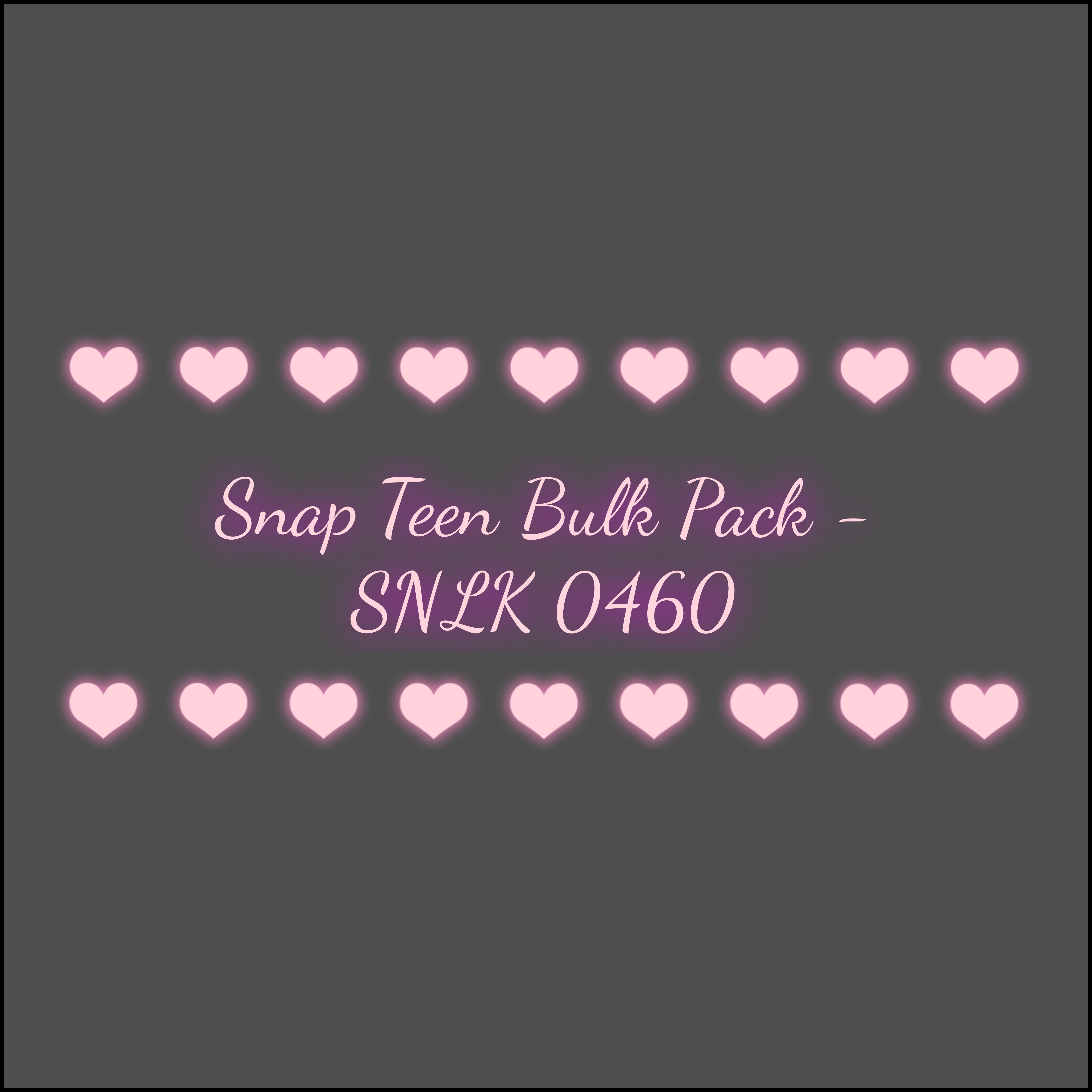 Snap Teen Bulk Pack - SNLK 0460