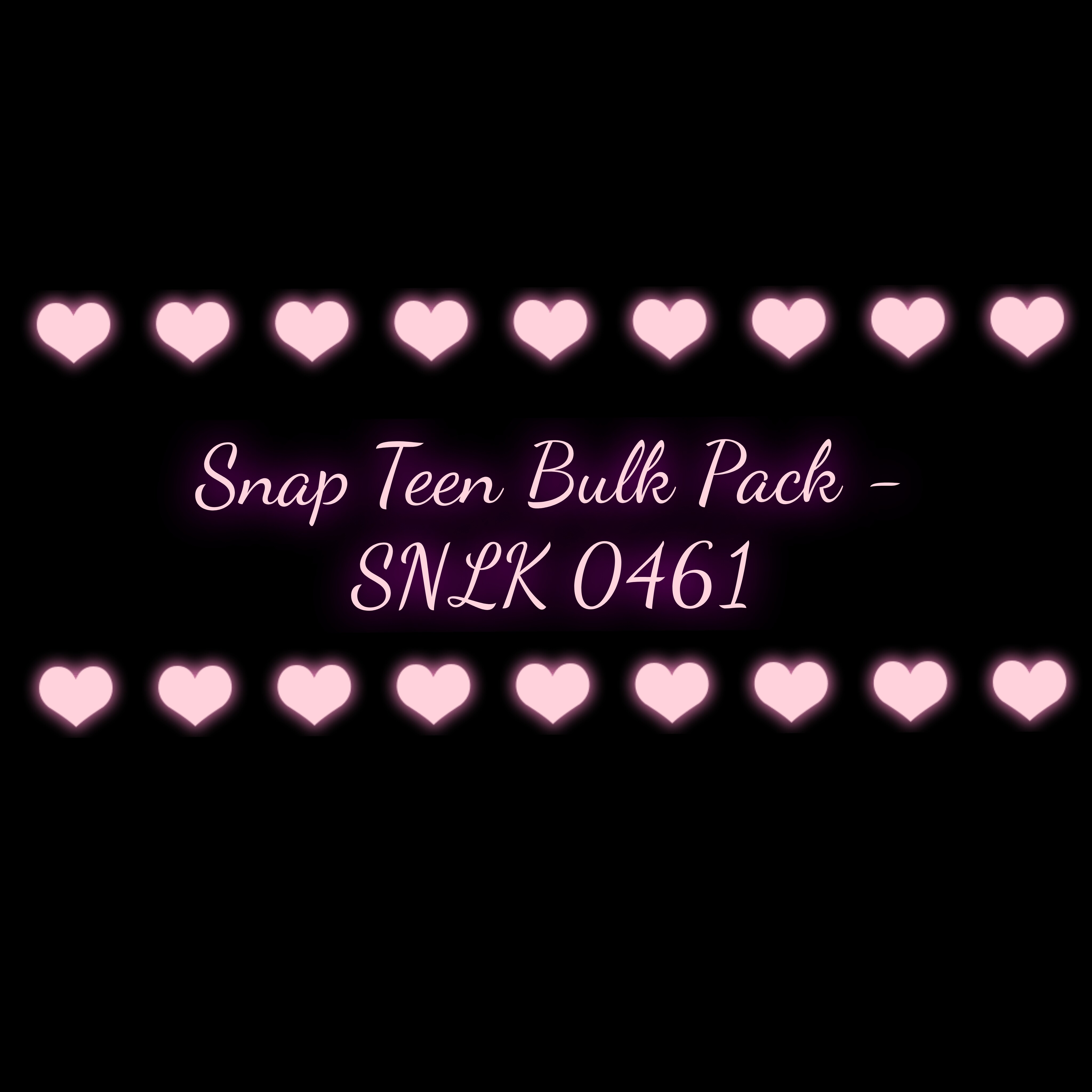 Snap Teen Bulk Pack - SNLK 0461