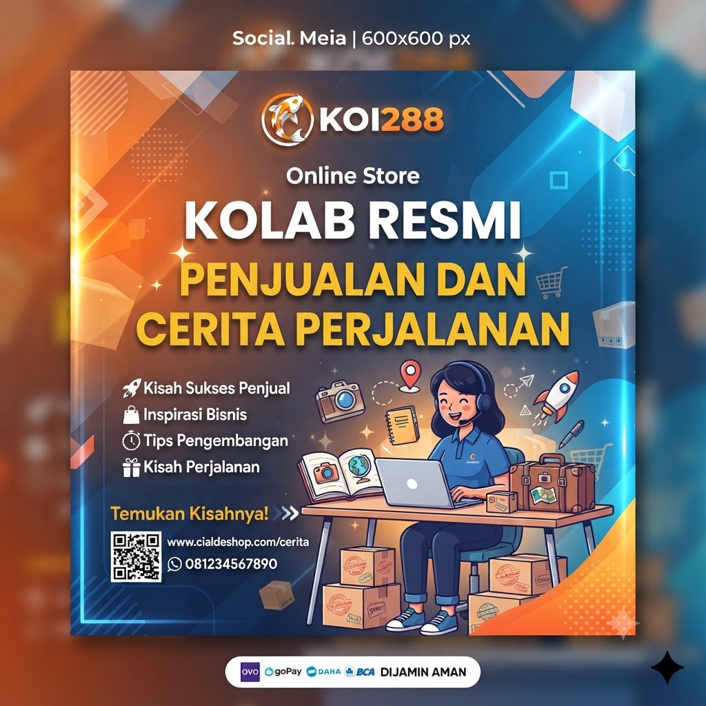 KOI288  Link Kolab Resmi Cialdeshop Penjualan Dan Cerita Perjalanan - WooCommerce eCommerce