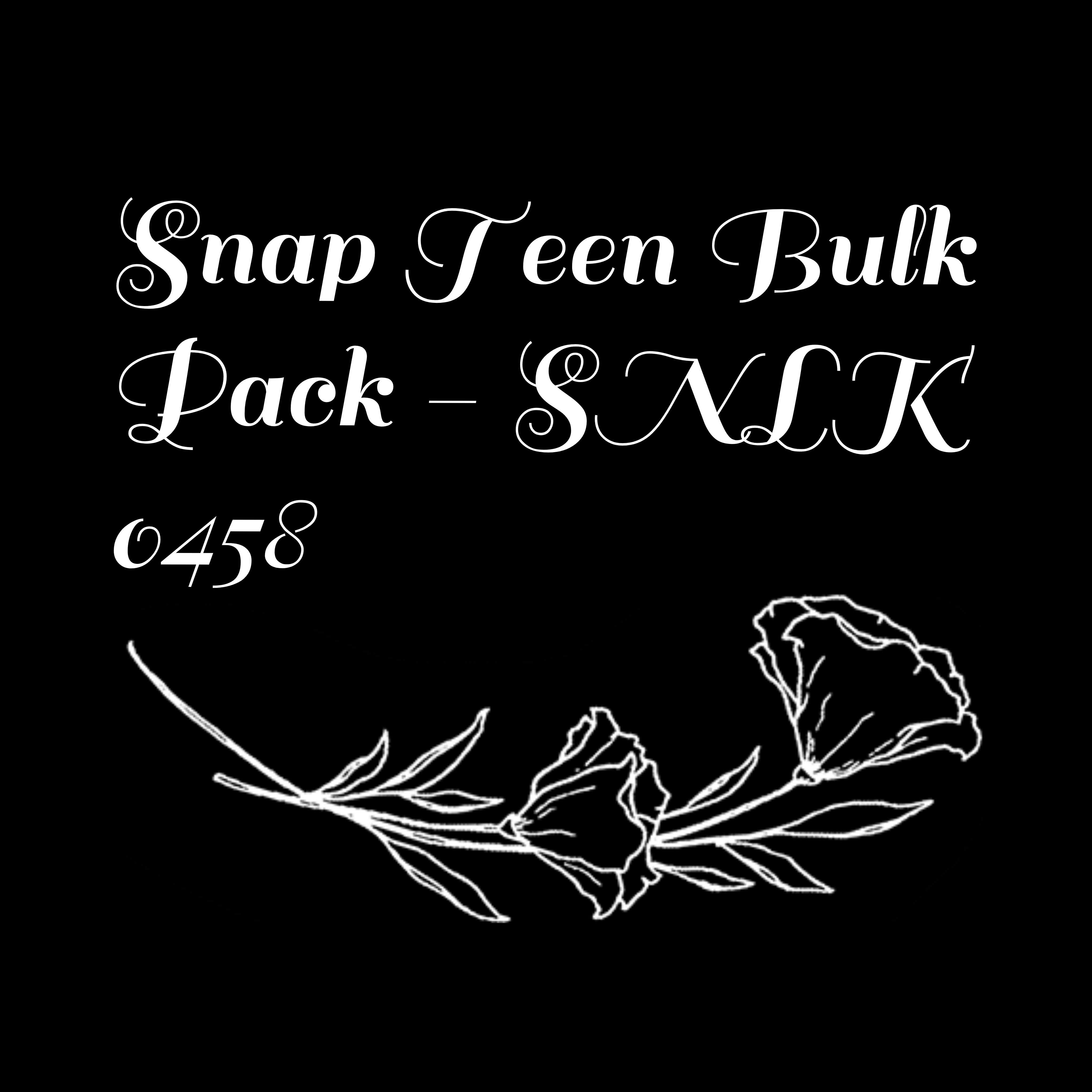 Snap Teen Bulk Pack - SNLK 0458