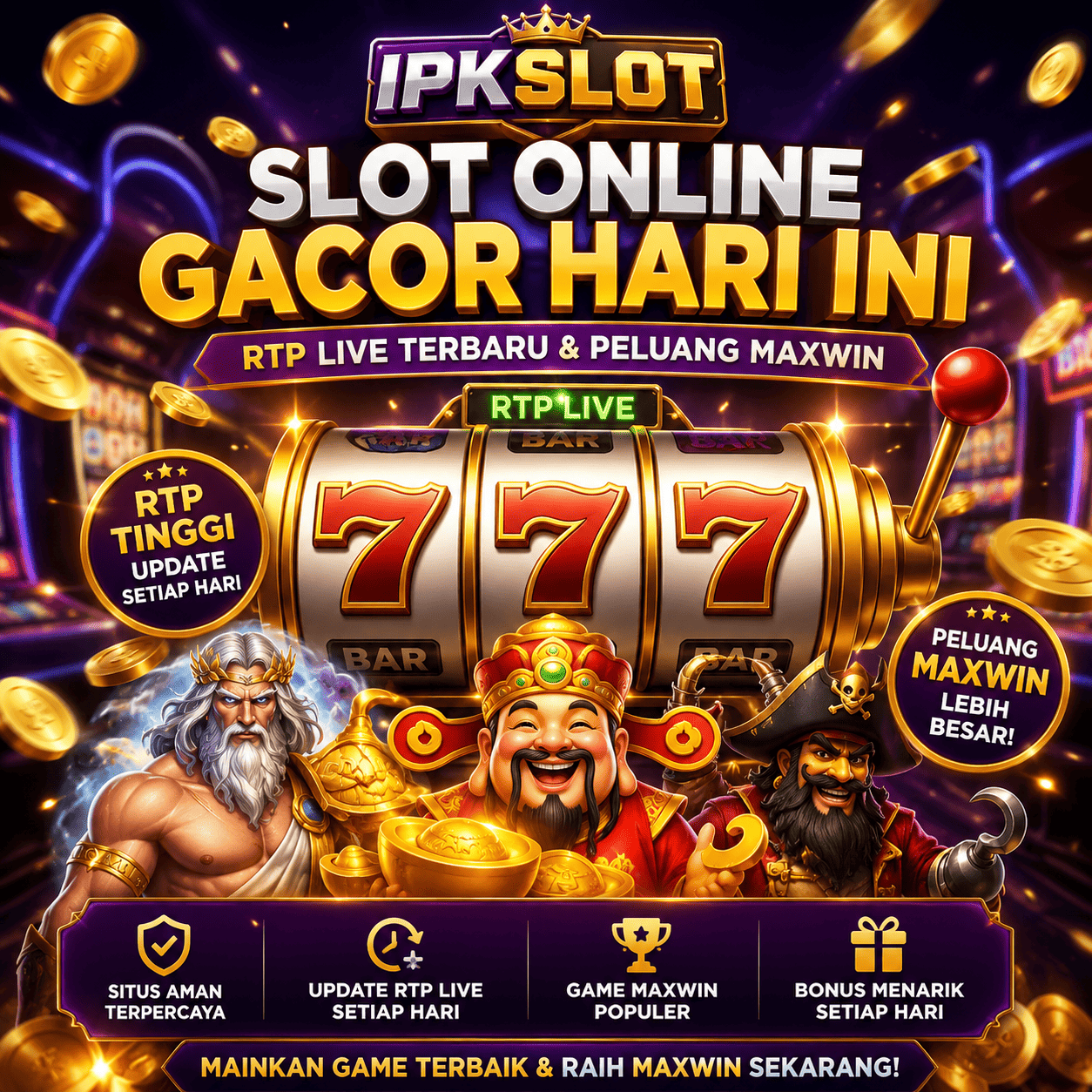 IPKSLOT | Slot Online Gacor Hari Ini, RTP Live Terbaru dan Peluang Maxwin image number 2