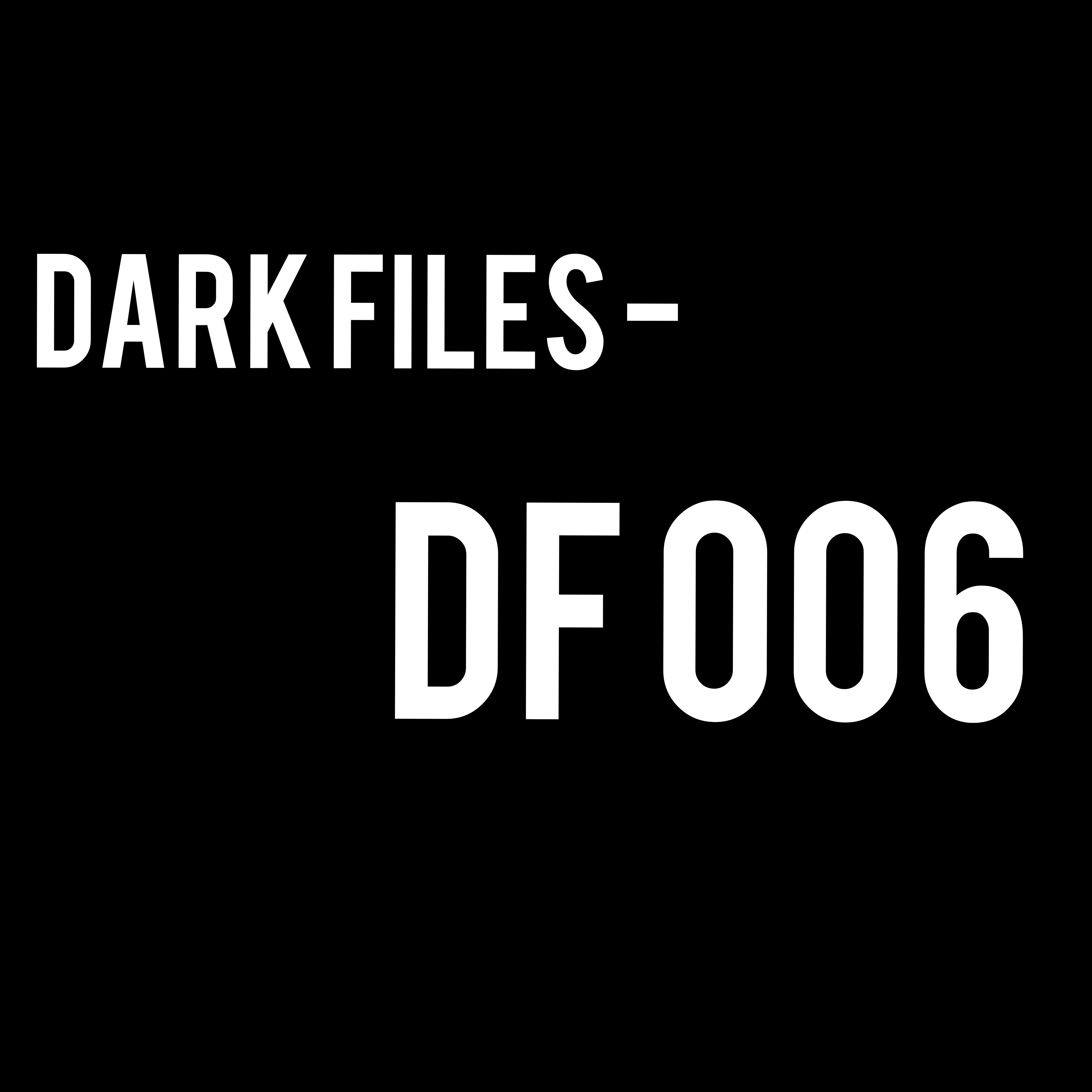 Dark Files - DF 006