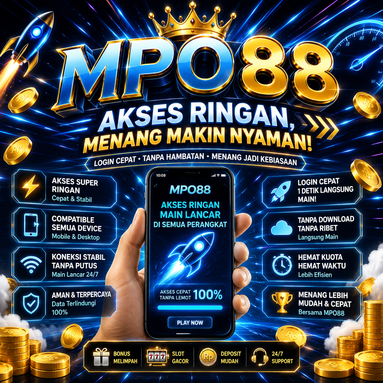 MPO88: Akses Ringan Menuju Games Slot MPO Terlaris Dan Teranyar