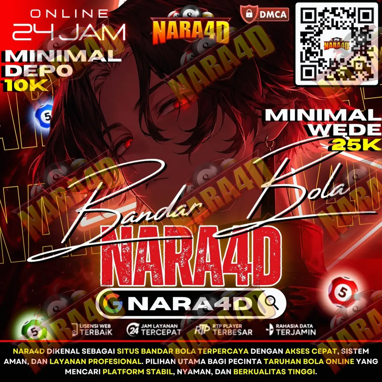 Login Situs Toto 4D NARA4D Bebas Nawala dan Aman Terpercaya image 1