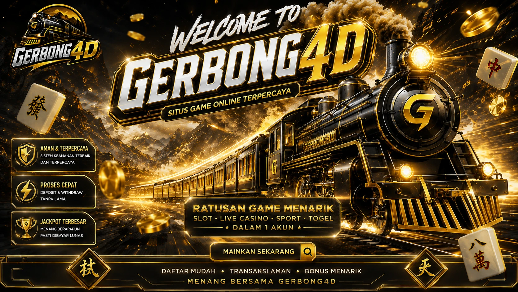 Gerbong4D - Banner Promosi Utama