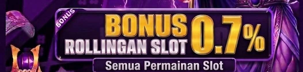 BONUS ROLLINGAN SLOT 0.7%