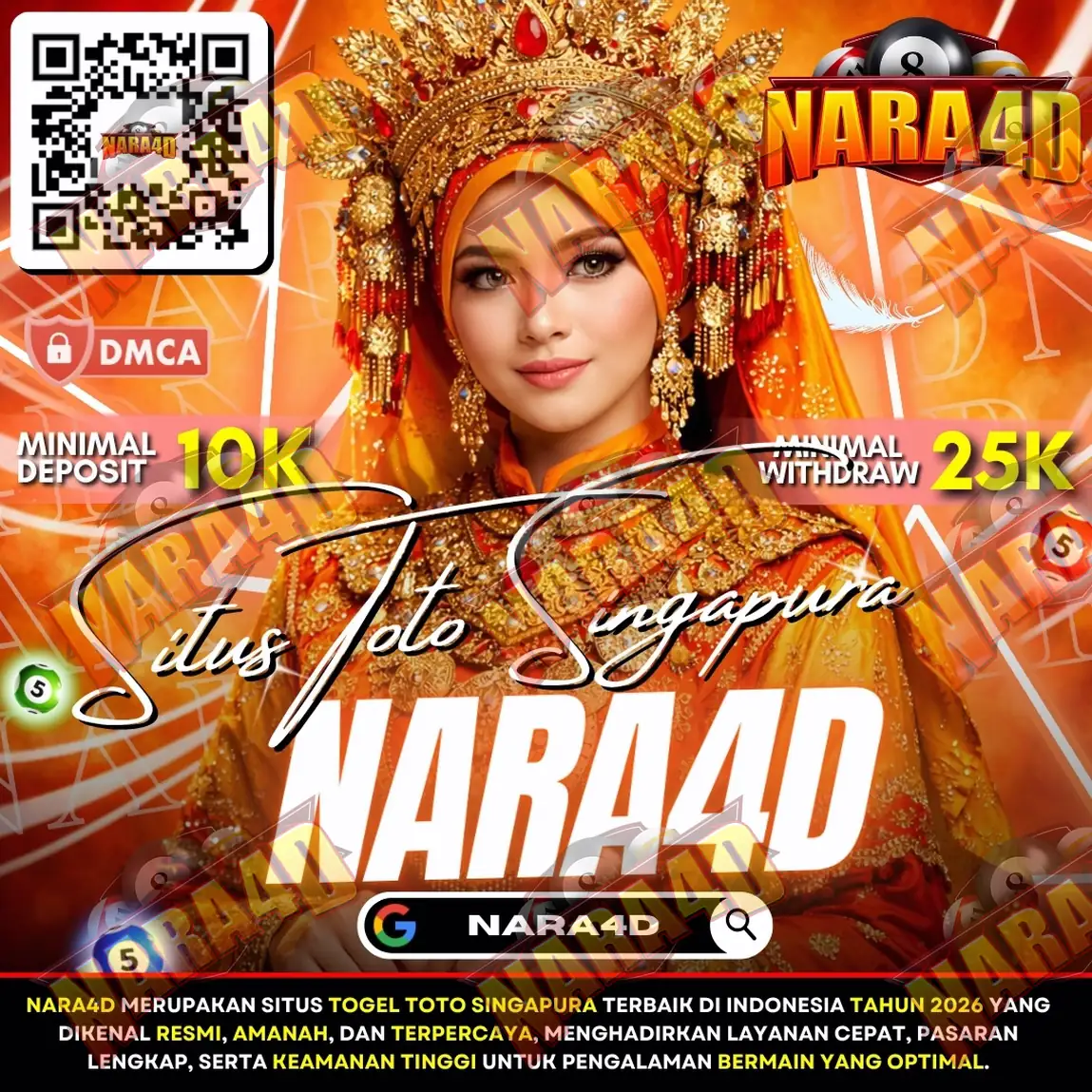 NARA4D Slot Pulsa Mudah Diakses Melalui Smartphone image 1