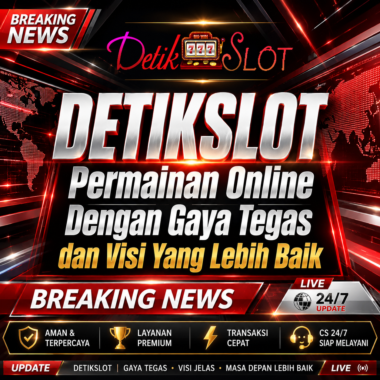 DETIKSLOT Permainan Online Dengan Gaya Tegas dan Visi Yang Lebih Baik