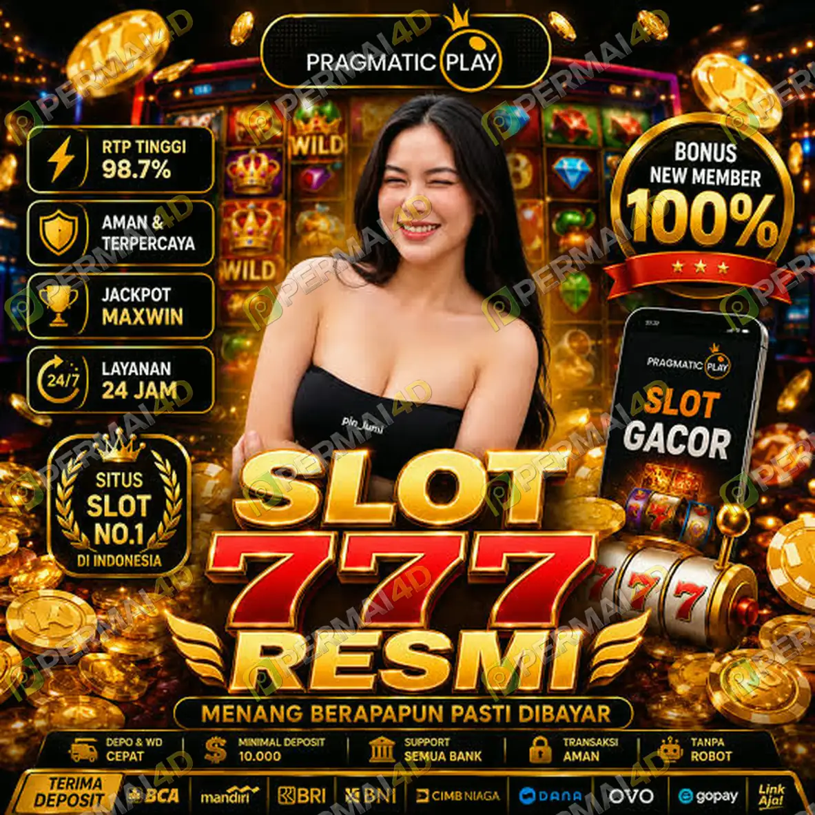 PERMAI4D Togel 4D untuk Akses Pasaran Lebih Praktis image 1