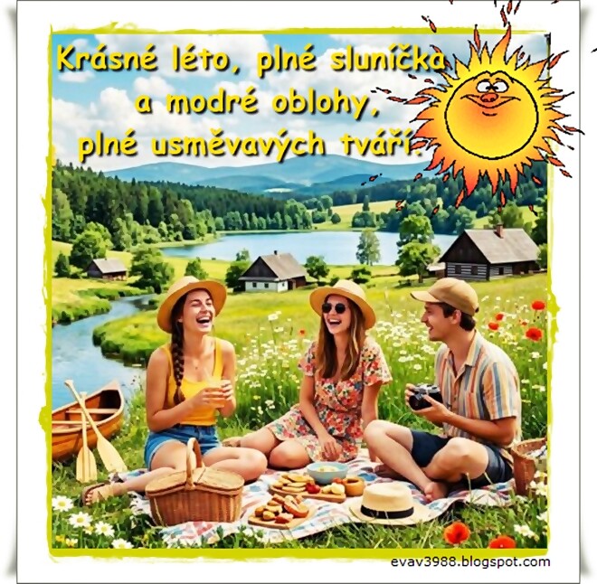 Krásné léto, plné sluníčka