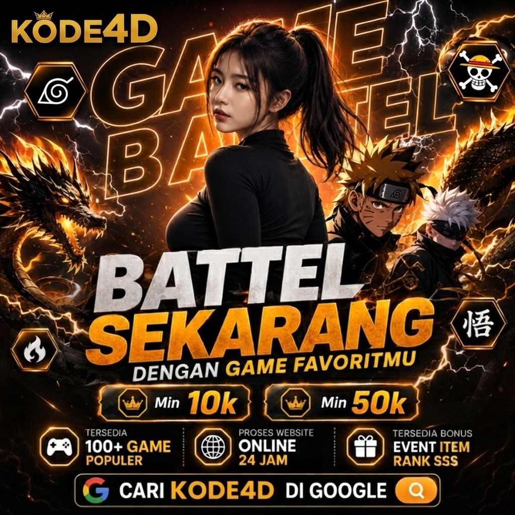 KODE4D ~ Link Game Virtual Modal Kecil Untung Maksimal