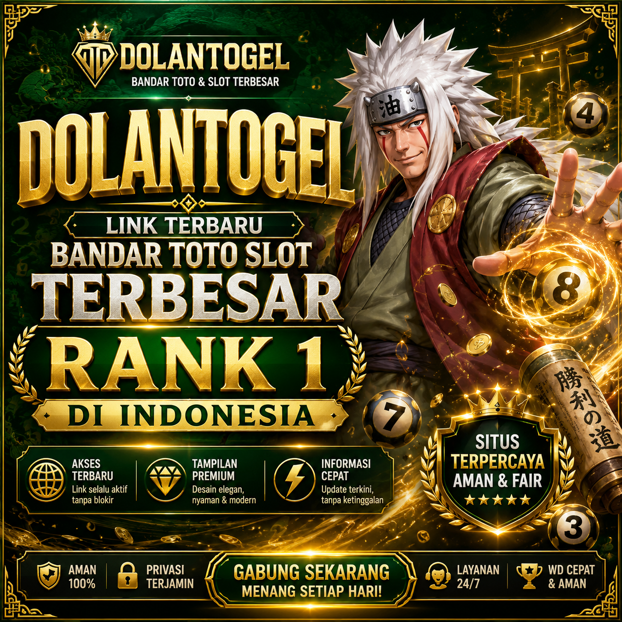 DOLANTOGEL ~ Link Terbaru Bandar Toto Slot Terbesar Rank 1 di Indonesia