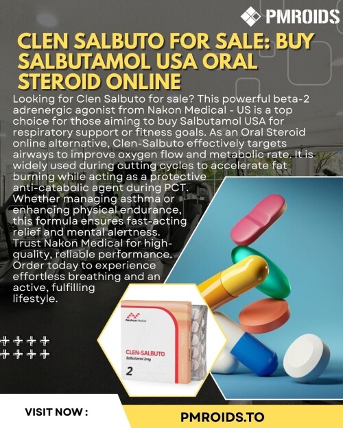 Clen Salbuto for sale Buy Salbutamol USA Oral Steroid Online