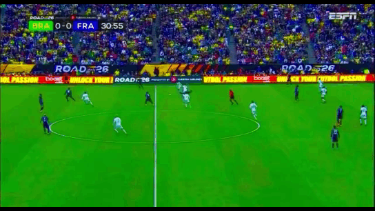 Brazil 0 1 France