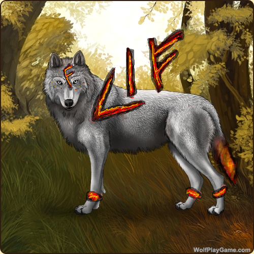 Wolf Play Red Rune Mage Gear