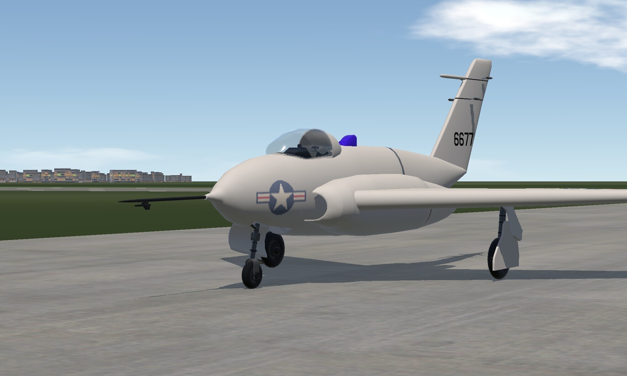 SimplePlanes | Northrop X-4 Bantam