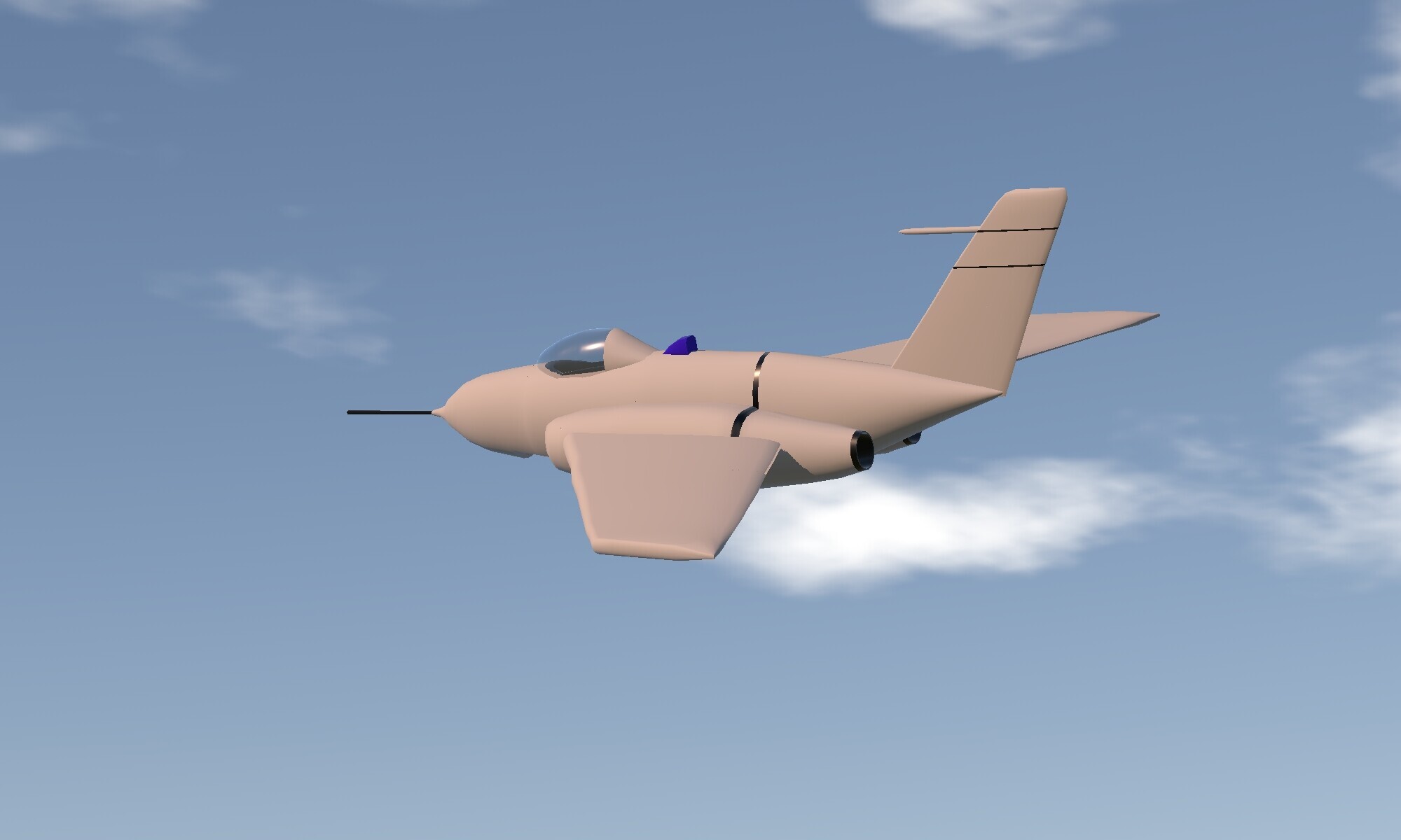 SimplePlanes | Northrop X-4 Bantam